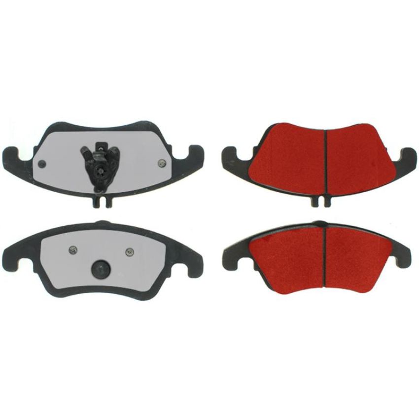 CENTRIC PARTS 500.13420 PQ PRO Disc Brake Pads with Hardware