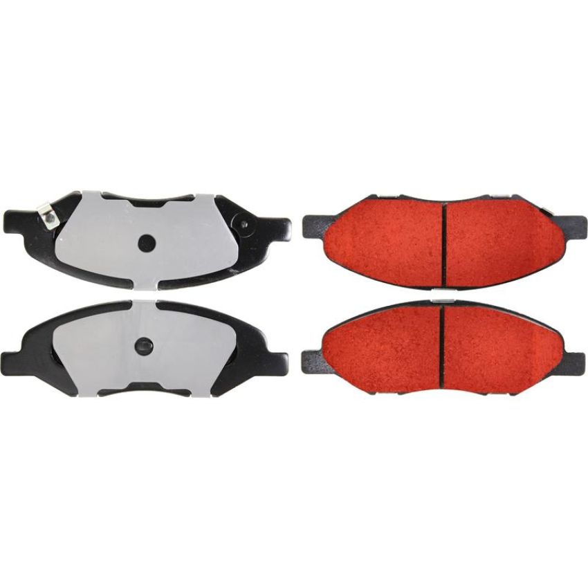 CENTRIC PARTS 500.13450 PQ PRO Disc Brake Pads with Hardware
