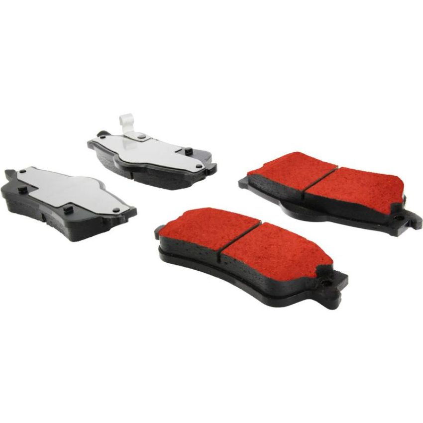 CENTRIC PARTS 500.13520 PQ PRO Disc Brake Pads with Hardware