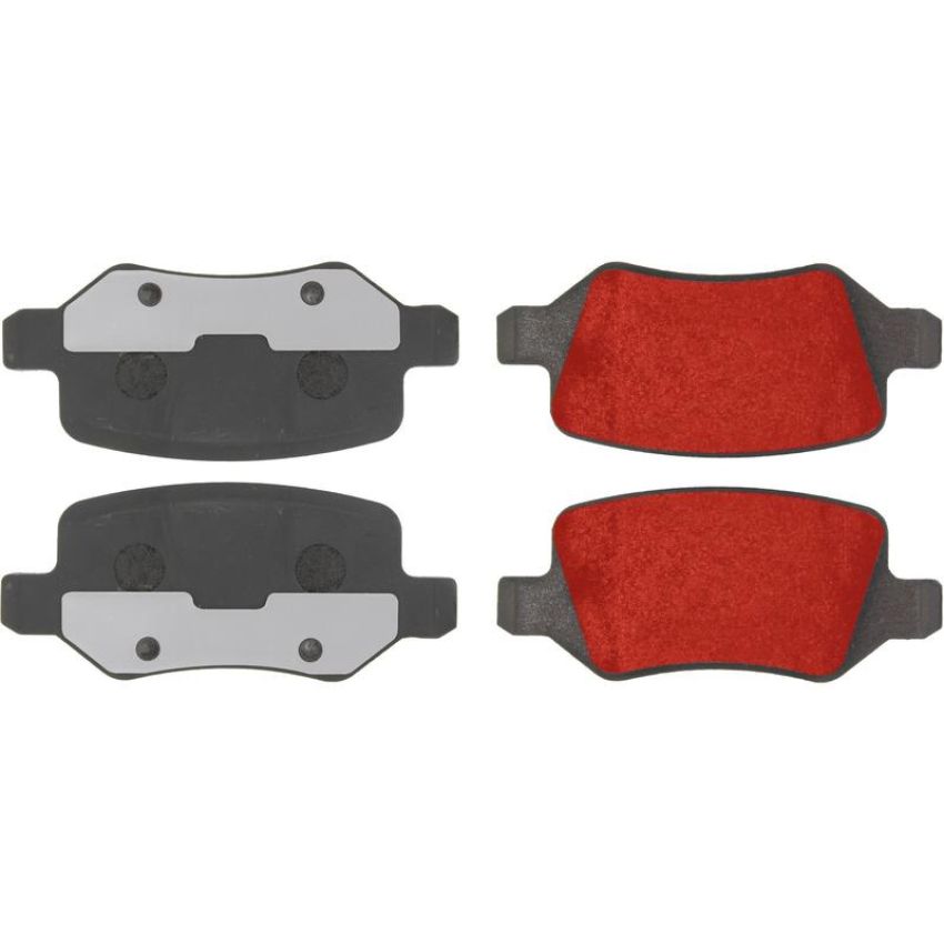 CENTRIC PARTS 500.13580 PQ PRO Disc Brake Pads with Hardware