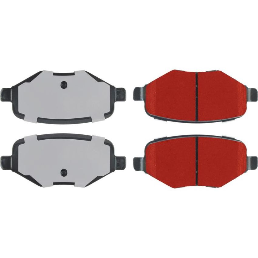 CENTRIC PARTS 500.13771 PQ PRO Disc Brake Pads with Hardware