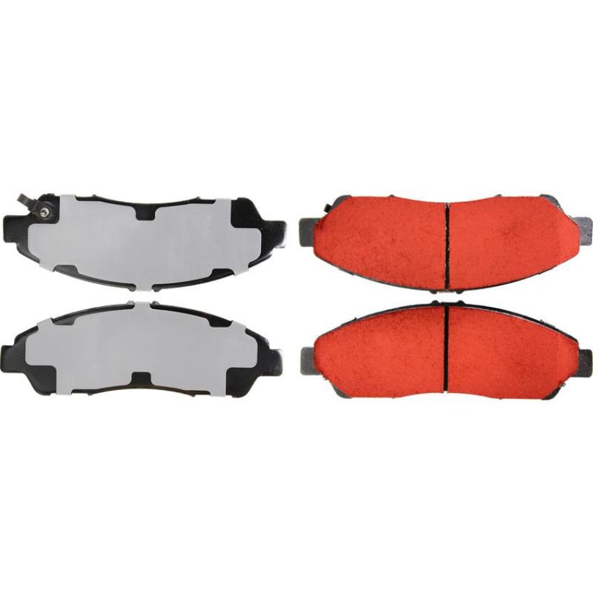 CENTRIC PARTS 500.13780 PQ PRO Disc Brake Pads with Hardware