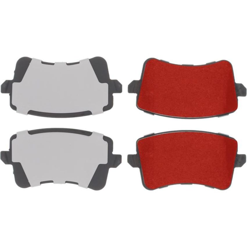 CENTRIC PARTS 500.13861 PQ PRO Disc Brake Pads with Hardware