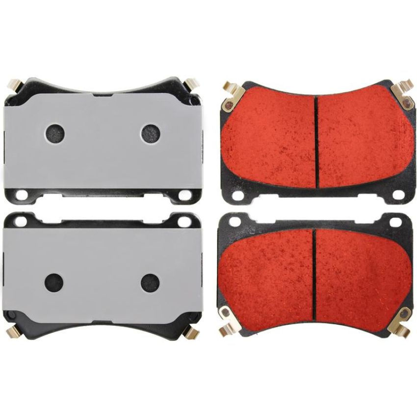 CENTRIC PARTS 500.13960 PQ PRO Disc Brake Pads with Hardware
