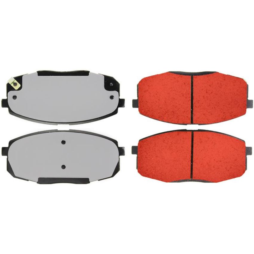CENTRIC PARTS 500.13970 PQ PRO Disc Brake Pads with Hardware