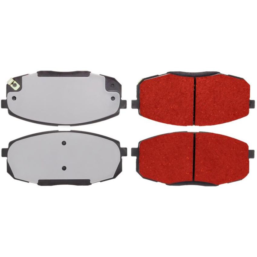 CENTRIC PARTS 500.13971 PQ PRO Disc Brake Pads with Hardware