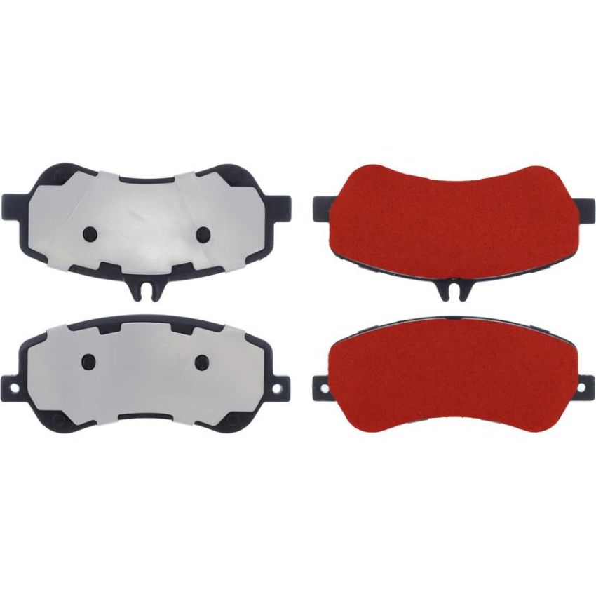 CENTRIC PARTS 500.14060 PQ PRO Disc Brake Pads with Hardware
