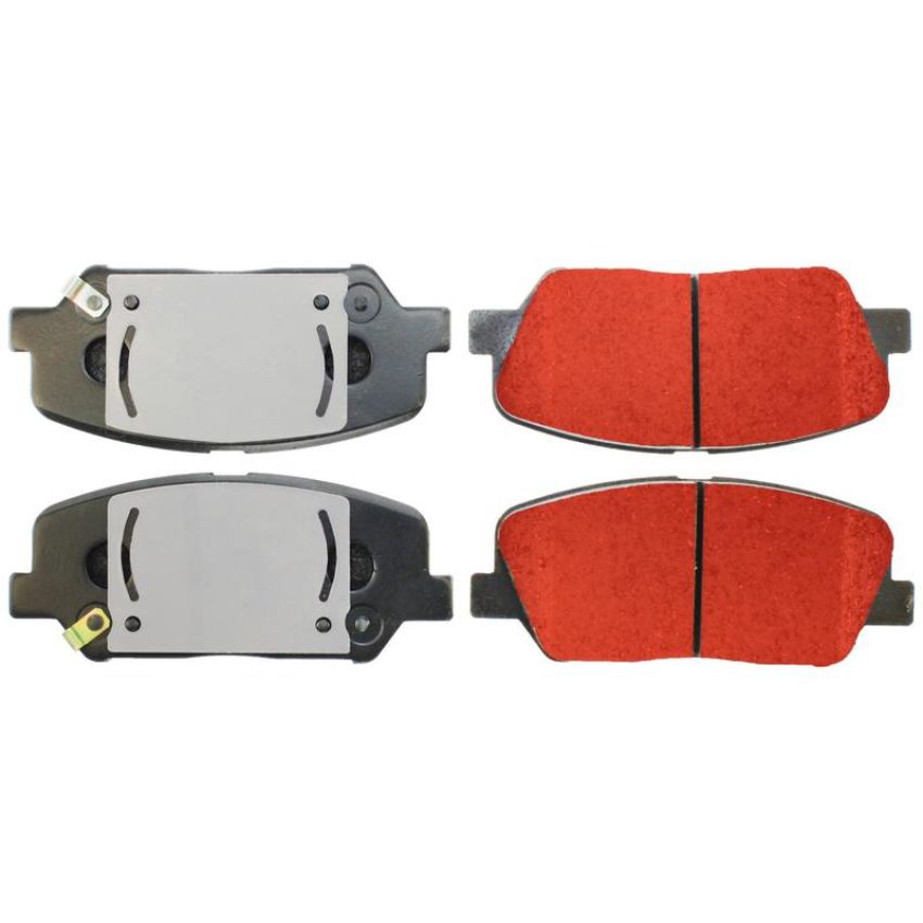 CENTRIC PARTS 500.14130 PQ PRO Disc Brake Pads with Hardware