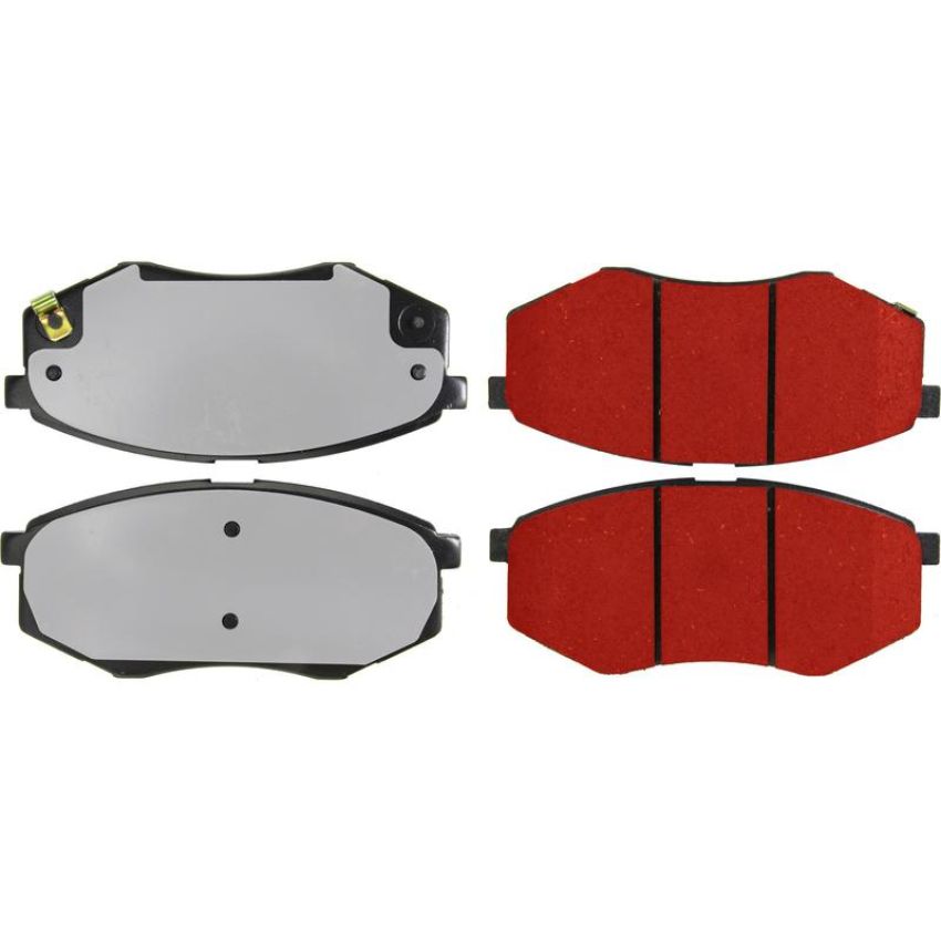 CENTRIC PARTS 500.14470 PQ PRO Disc Brake Pads with Hardware