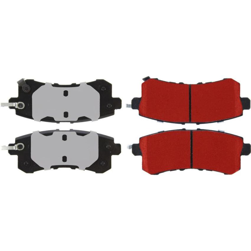 CENTRIC PARTS 500.15100 PQ PRO Disc Brake Pads with Hardware