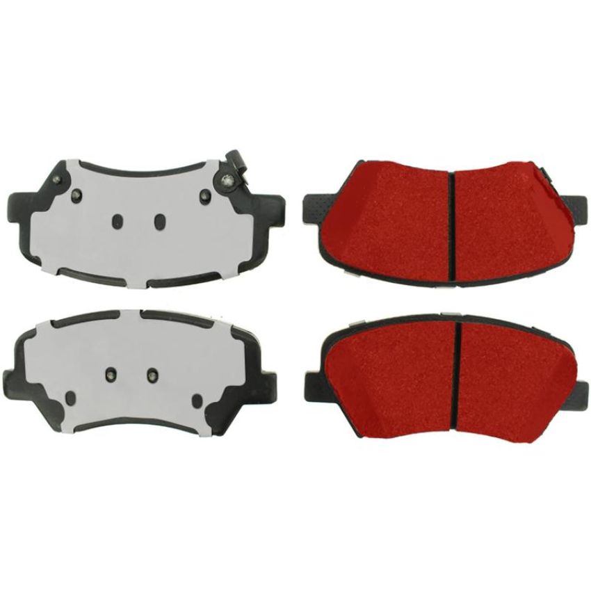 CENTRIC PARTS 500.15430 PQ PRO Disc Brake Pads with Hardware