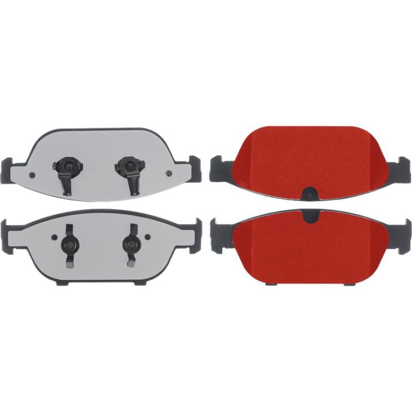 CENTRIC PARTS 500.15490 PQ PRO Disc Brake Pads with Hardware