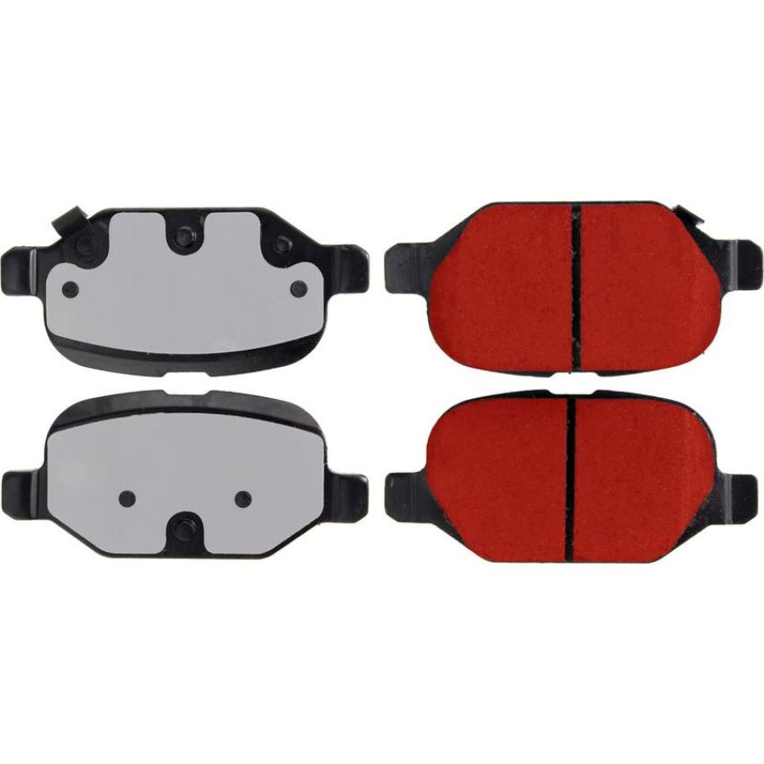 CENTRIC PARTS 500.15690 PQ PRO Disc Brake Pads with Hardware