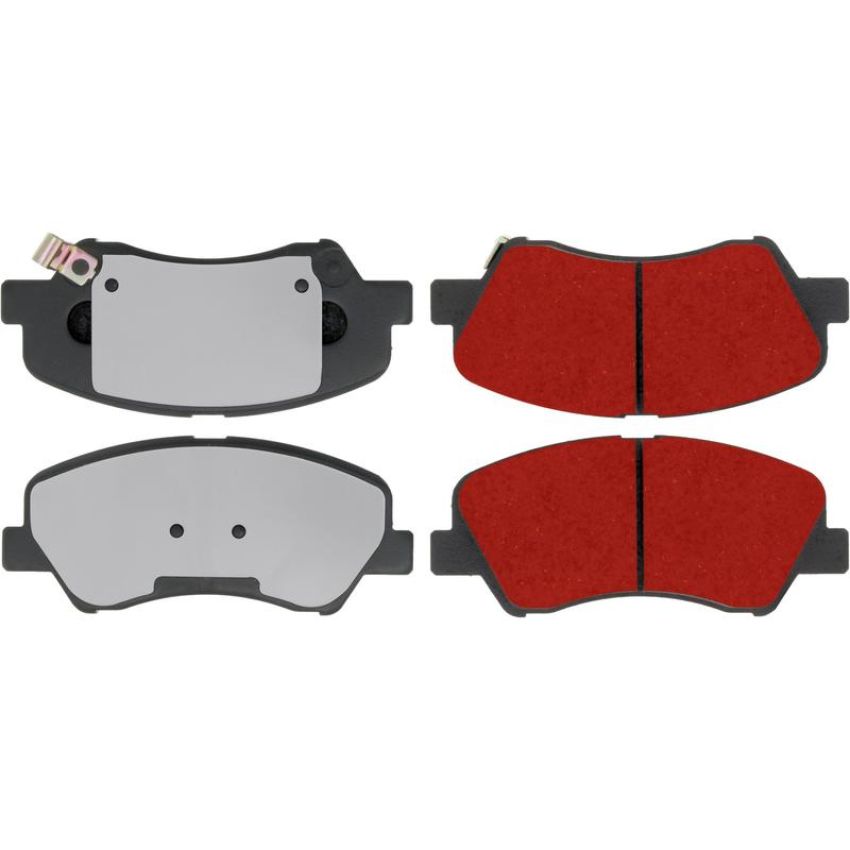 CENTRIC PARTS 500.15930 PQ PRO Disc Brake Pads with Hardware