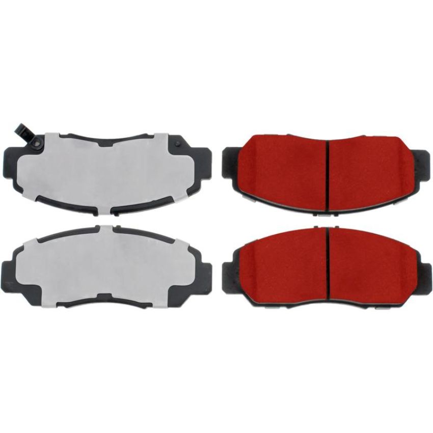 CENTRIC PARTS 500.16080 PQ PRO Disc Brake Pads with Hardware