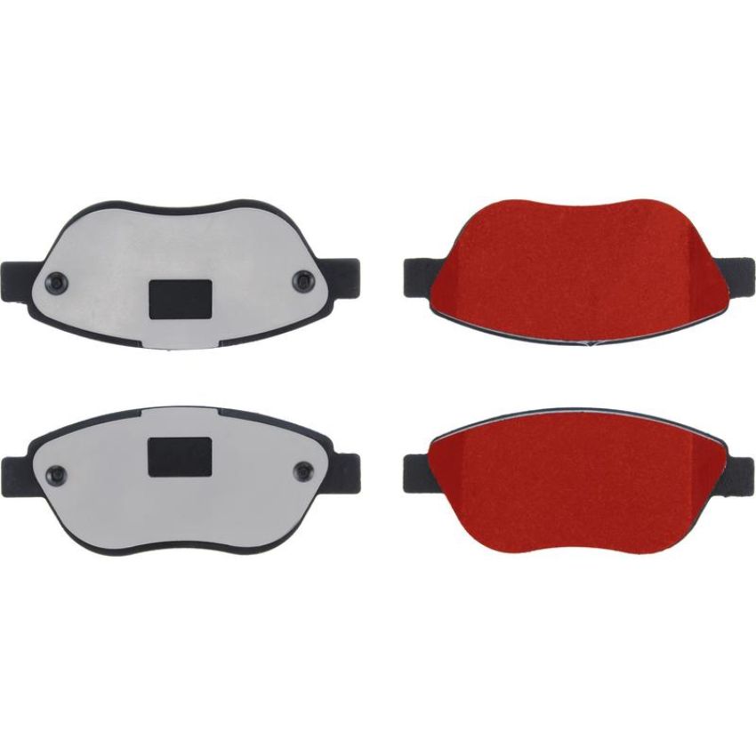 CENTRIC PARTS 500.16181 PQ PRO Disc Brake Pads with Hardware