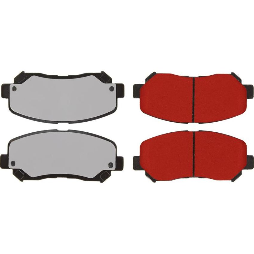 CENTRIC PARTS 500.16400 PQ PRO Disc Brake Pads with Hardware
