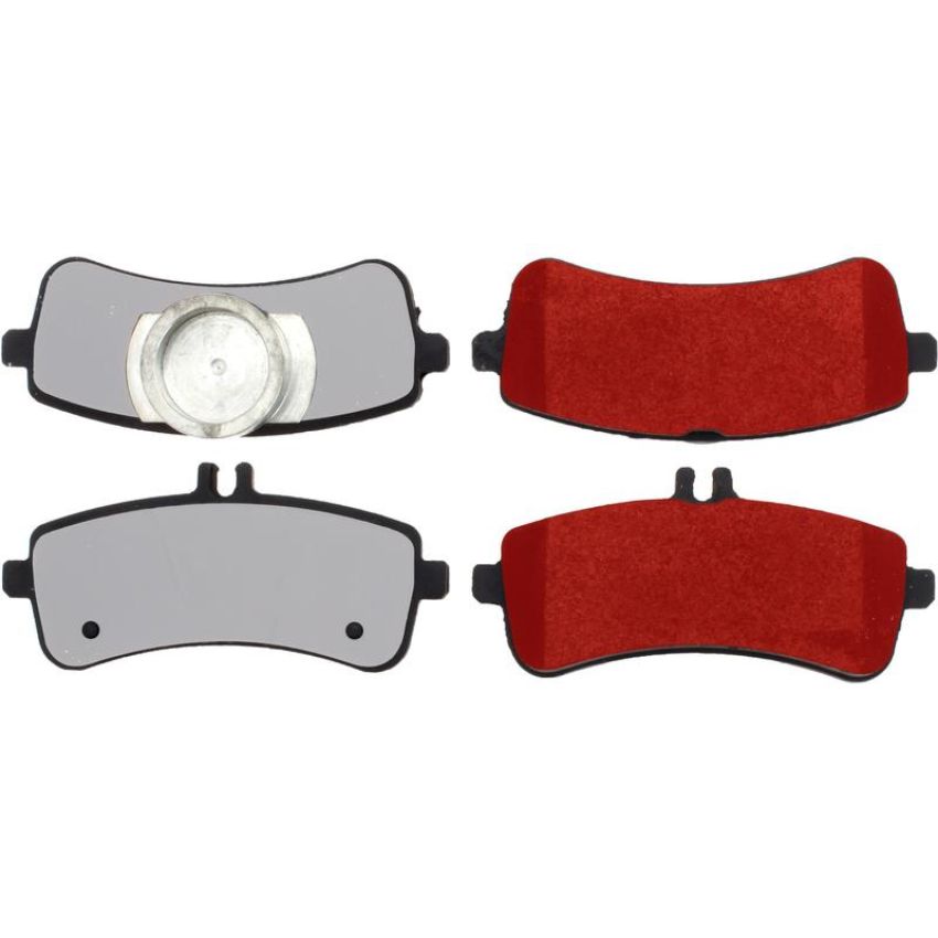 CENTRIC PARTS 500.16690 PQ PRO Disc Brake Pads with Hardware