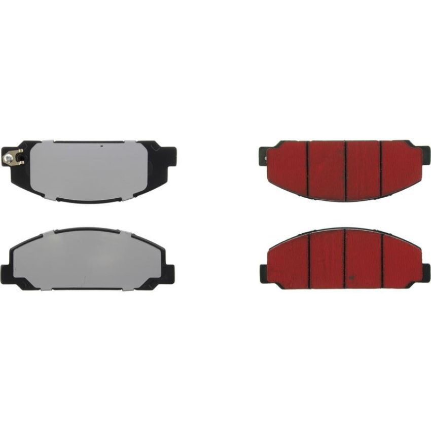 CENTRIC PARTS 500.16830 PQ PRO Disc Brake Pads with Hardware
