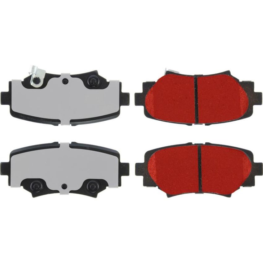 CENTRIC PARTS 500.17290 PQ PRO Disc Brake Pads with Hardware