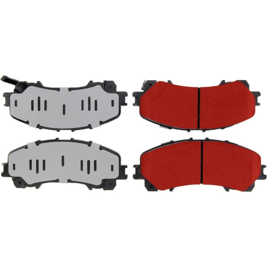 CENTRIC PARTS 500.17360 PQ PRO Disc Brake Pads with Hardware