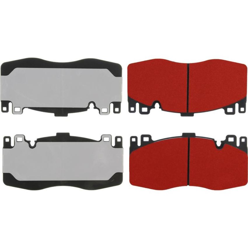 CENTRIC PARTS 500.17380 PQ PRO Disc Brake Pads with Hardware
