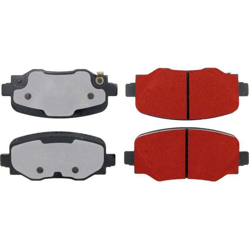 CENTRIC PARTS 500.18090 PQ PRO Disc Brake Pads with Hardware