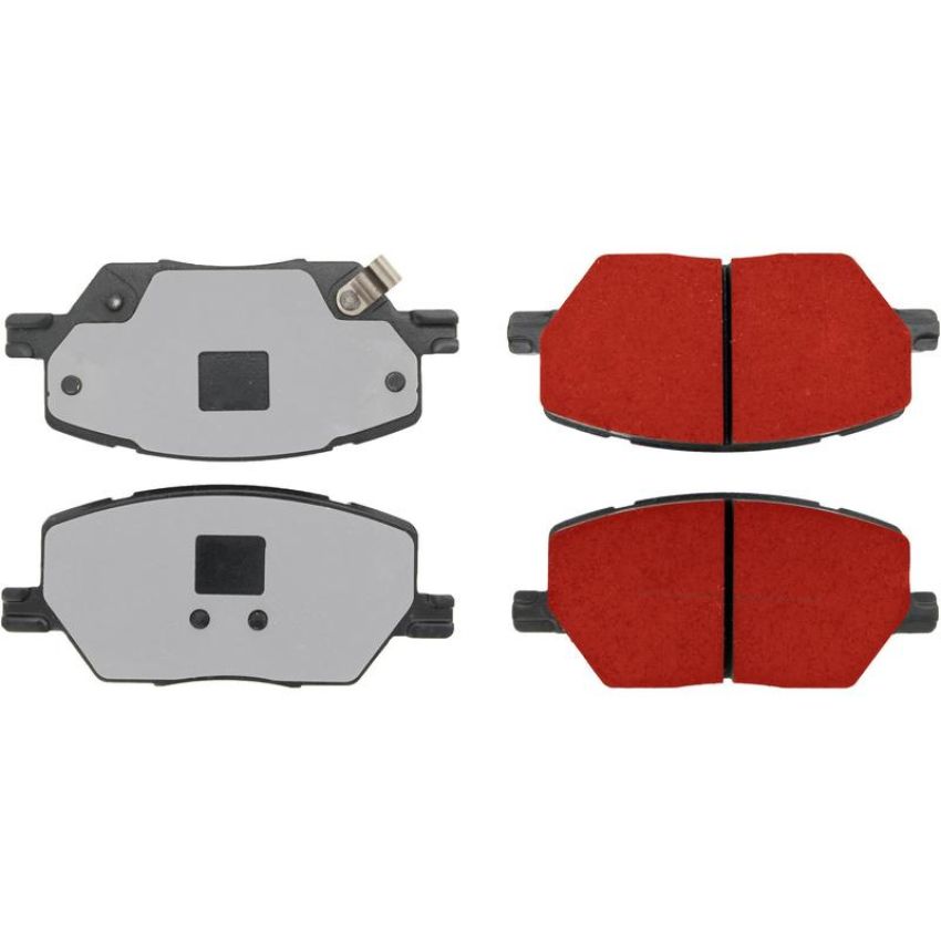 CENTRIC PARTS 500.18110 PQ PRO Disc Brake Pads with Hardware