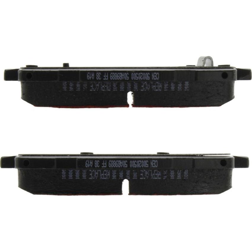 CENTRIC PARTS 500.20500 PQ PRO Disc Brake Pads with Hardware