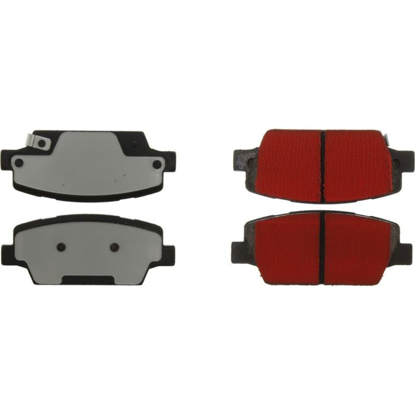 CENTRIC PARTS 500.20500 PQ PRO Disc Brake Pads with Hardware
