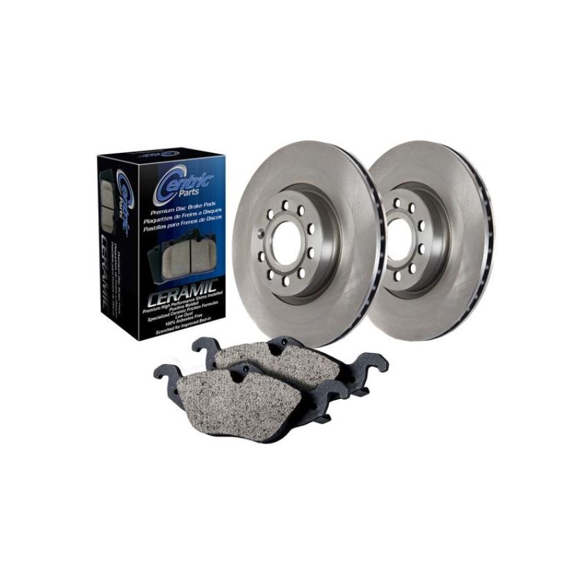 CENTRIC PARTS 905.33075 Centric Select Axle Pack 4-Wheel Brake Kit