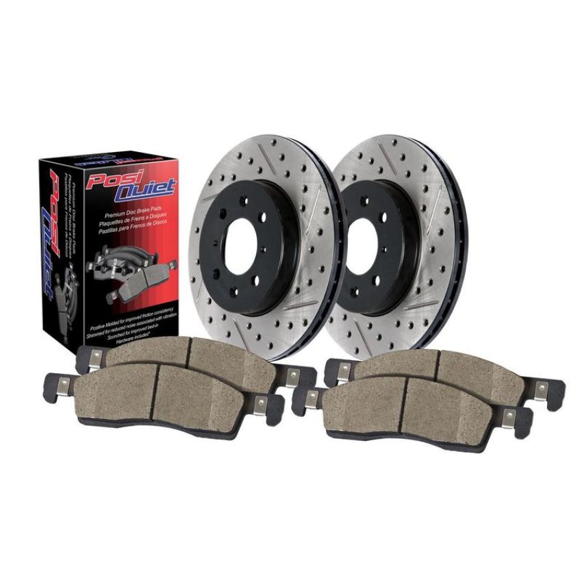 CENTRIC PARTS 909.50523 Centric Preferred Pack Single Axle Front Disc Brake Kit