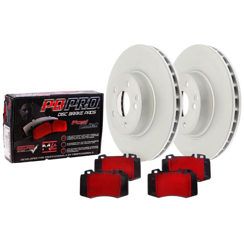 CENTRIC PARTS 910.51534 PQ PRO Brake Pads with GCX Brake Rotors
