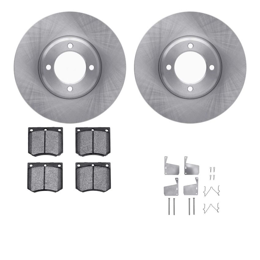 Dynamic Friction 6612-56018 Rotor Kit