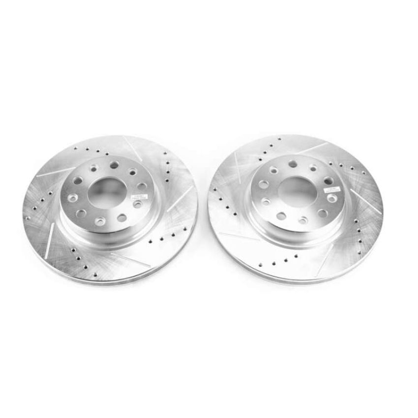 PowerStop AR8387XPR PowerStop Evolution Performance Drilled, Slotted & Plated Brake Rotor Pair