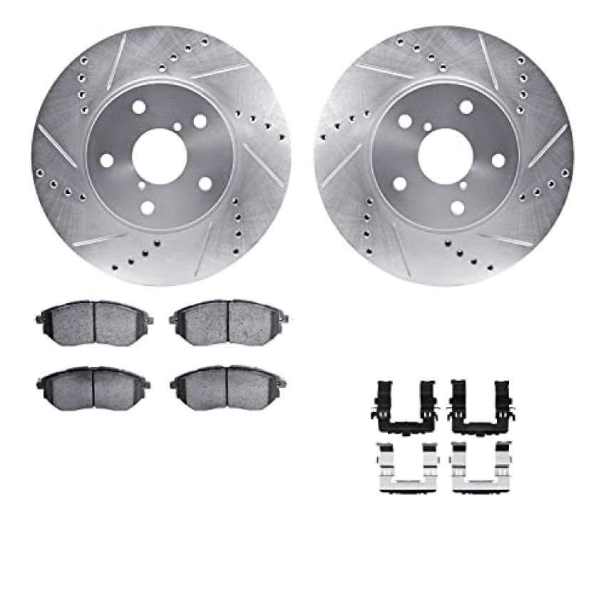 Dynamic Friction 7512-13033 Rotor Kit