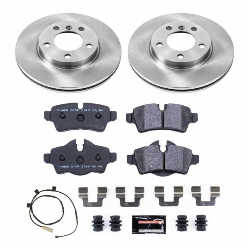 PowerStop TDSK6331 Track Day Spec High-Performance Brake Pad and Rotor Kit