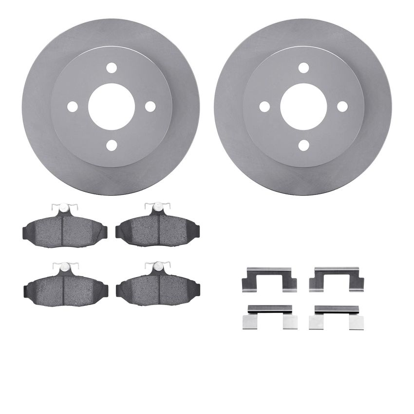 Dynamic Friction 6512-55099 Rotor Kit