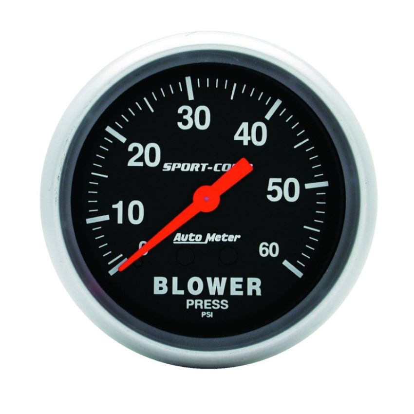 AutoMeter 3402 GAUGE, BLOWER PRESS, 2 5/8