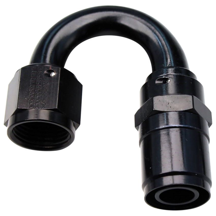 FRAGOLA FRG2618012 #12 Race-Rite Crimp-On Hose End 180-Degree