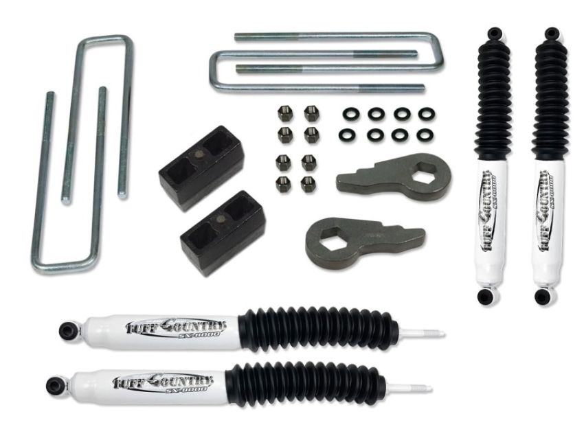 Tuff Country 12926KN 99-06 Chevy Silverado 1500 4x4 2in Lift Kit (with Rear Lift Blocks SX8000 Shocks)