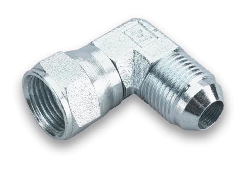 EARLS EAR966304ERL #4 Female to #4 Male Steel 90 Deg Adapter