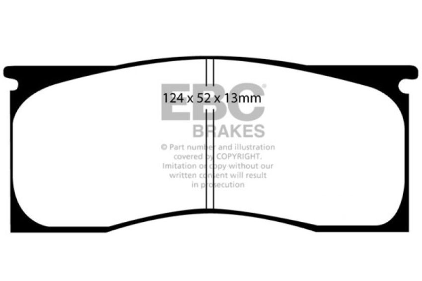 EBC Brakes DP31157C Redstuff Ceramic Low Dust Brake Pads