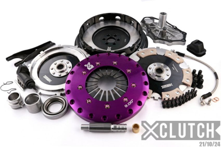 XCLUTCH XKNI23582-2E 01-02 Nissan Pathfinder SE 3.5L 9in Twin Solid Ceramic Clutch Kit