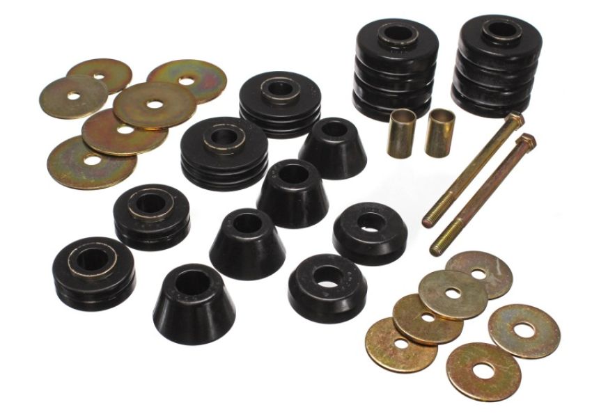 ENERGY SUSPENSION ENE3-4107G Gm Cab Mounts Black
