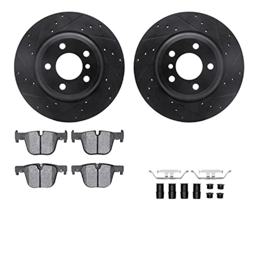 Dynamic Friction 8612-31095 Rotor Kit