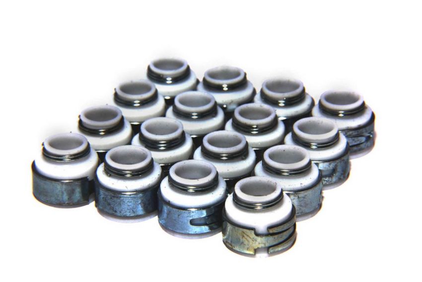 COMP CAMS COM505-16 3/8 Valve Stem Seals Posi. Stop Teflon .530