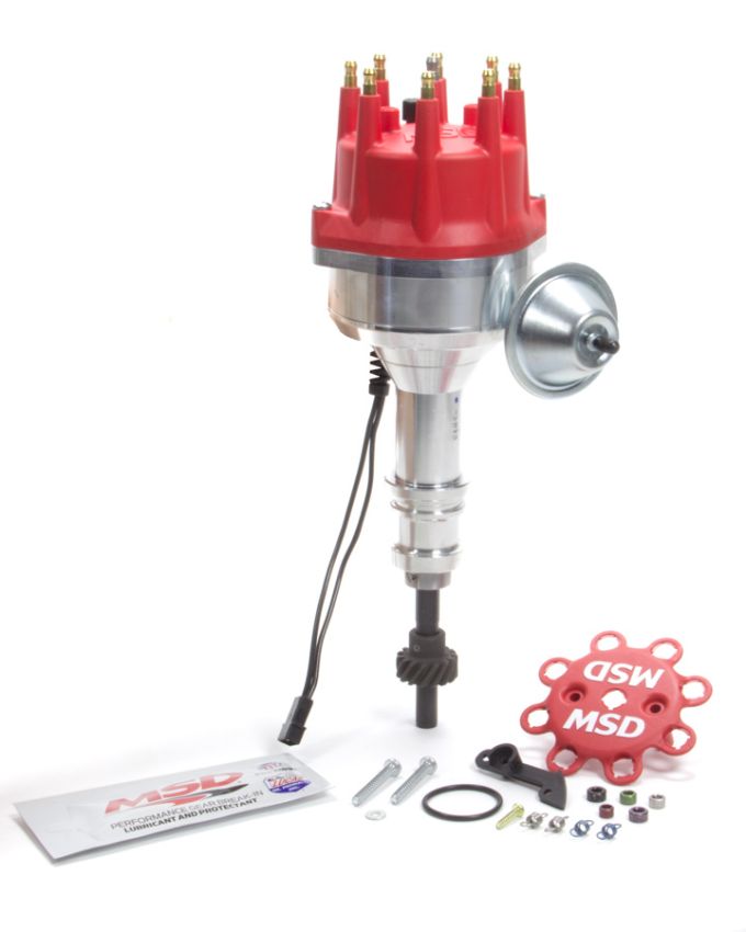 MSD IGNITION MSD84791 Ford 289/302 Pro-Billet Distributor w/Steel Gear