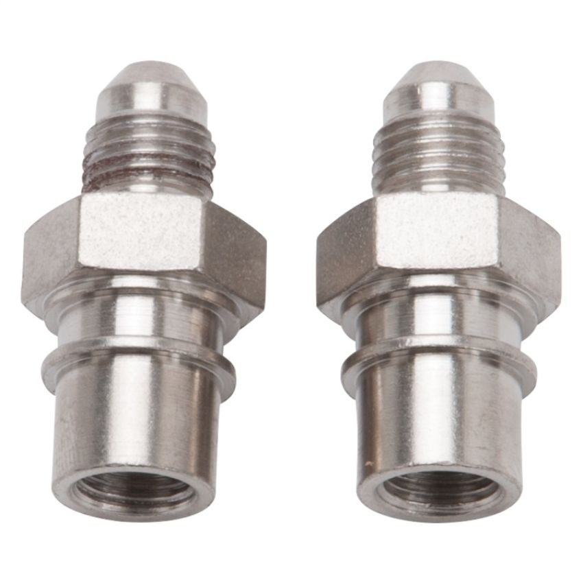 Russell 641421 Performance -4 AN Metric Adapter Fitting (2 pcs.) (Inverted Flair)
