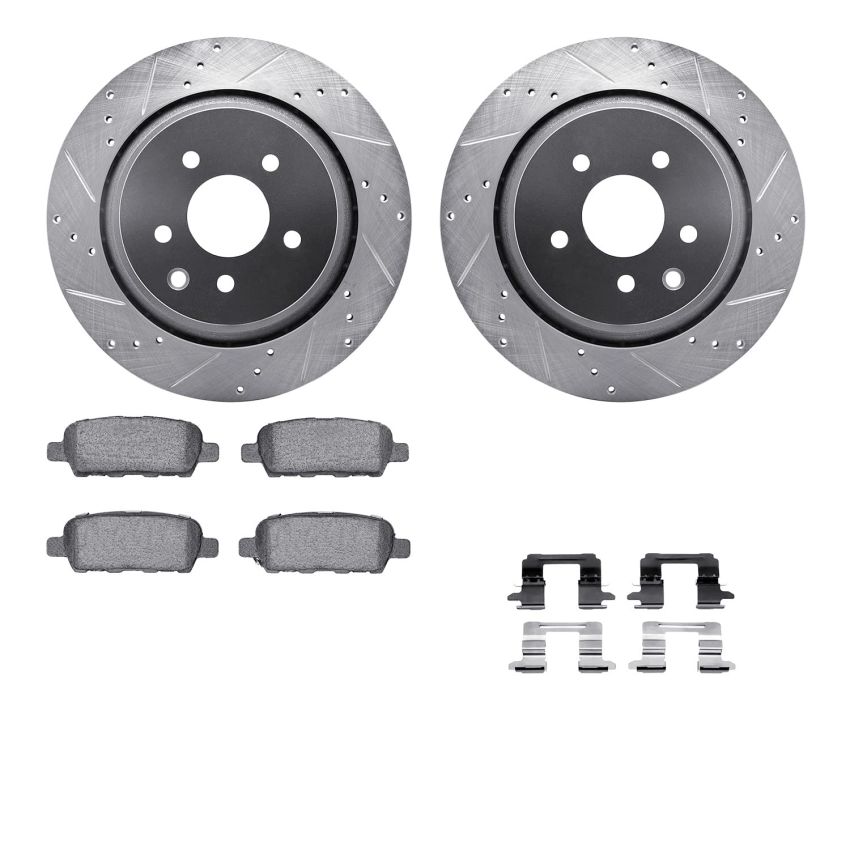 Dynamic Friction 7612-68003 Rotor Kit